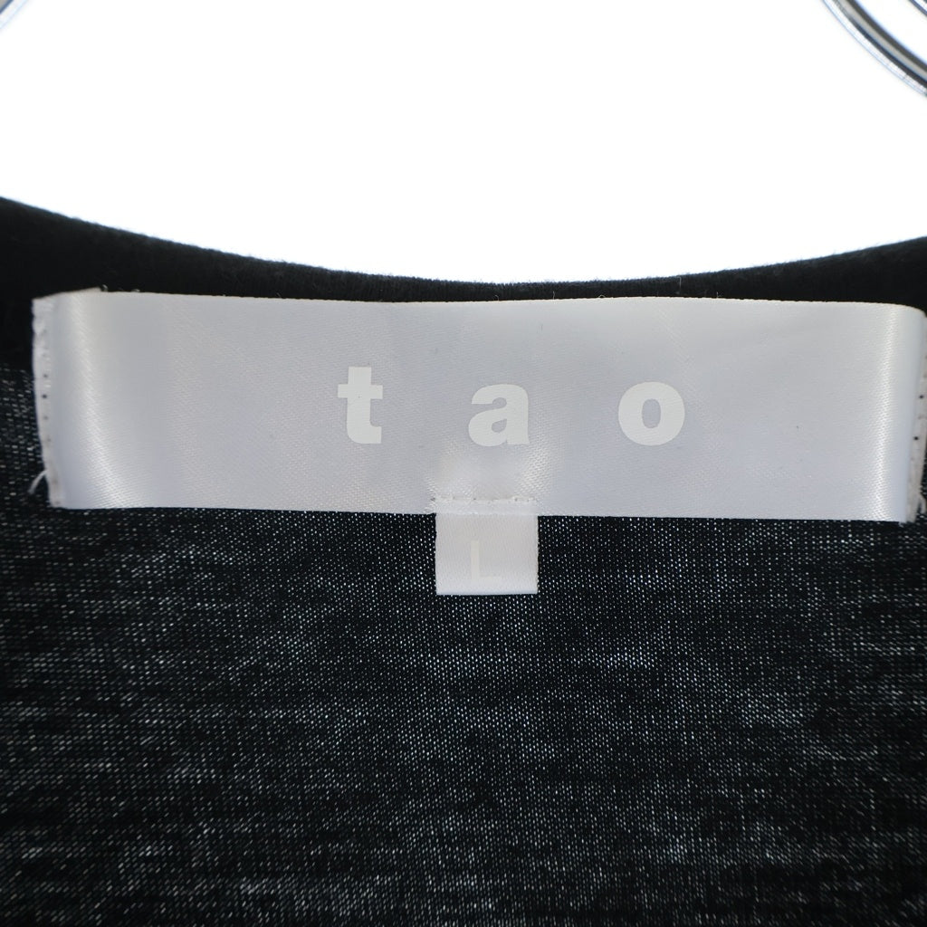 TAO COMME des GARCONS(タオコムデギャルソン) 23AW 袖レース切替 タータンチェックワンピース レッド TL-T019 レディース