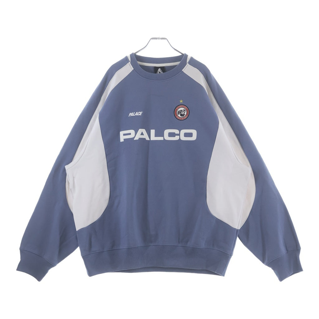 Palace Skateboards(パレススケートボーズ) 25SS Pro Team Palco Crewneck Sweatshirt プロチーム クルーネックスウェットトレーナー ブルー