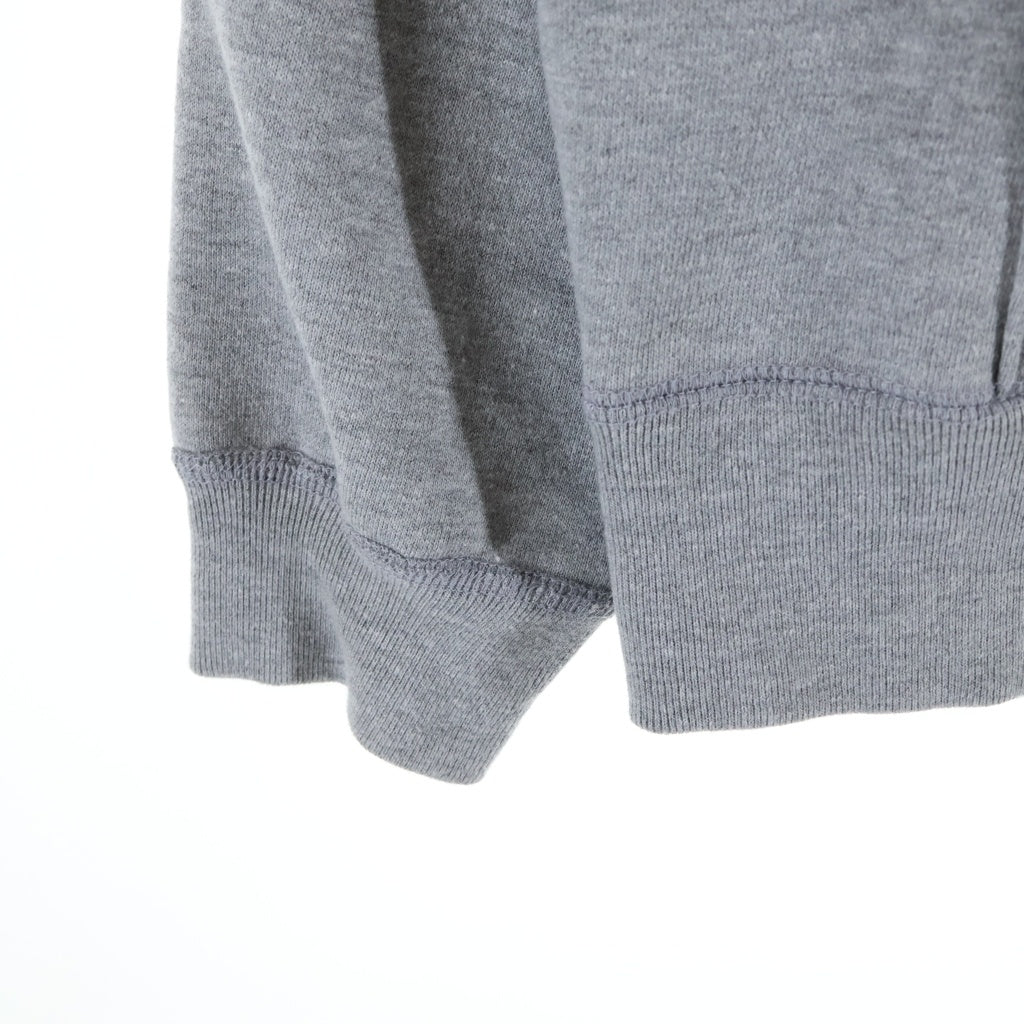 SAPEur(サプール) MULTI BANDANA LOGO HOODIE マルチ バンダナロゴ プルオーバーパーカー グレー
