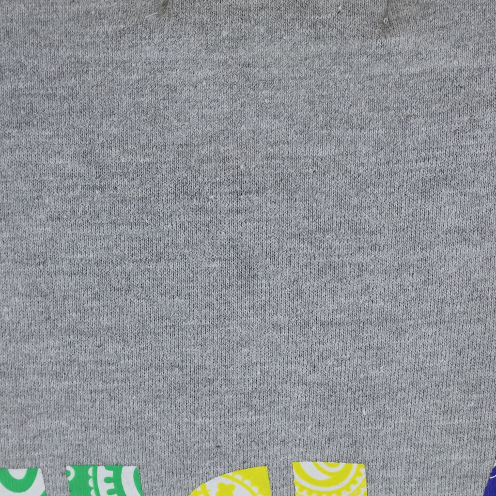 SAPEur(サプール) MULTI BANDANA LOGO HOODIE マルチ バンダナロゴ プルオーバーパーカー グレー