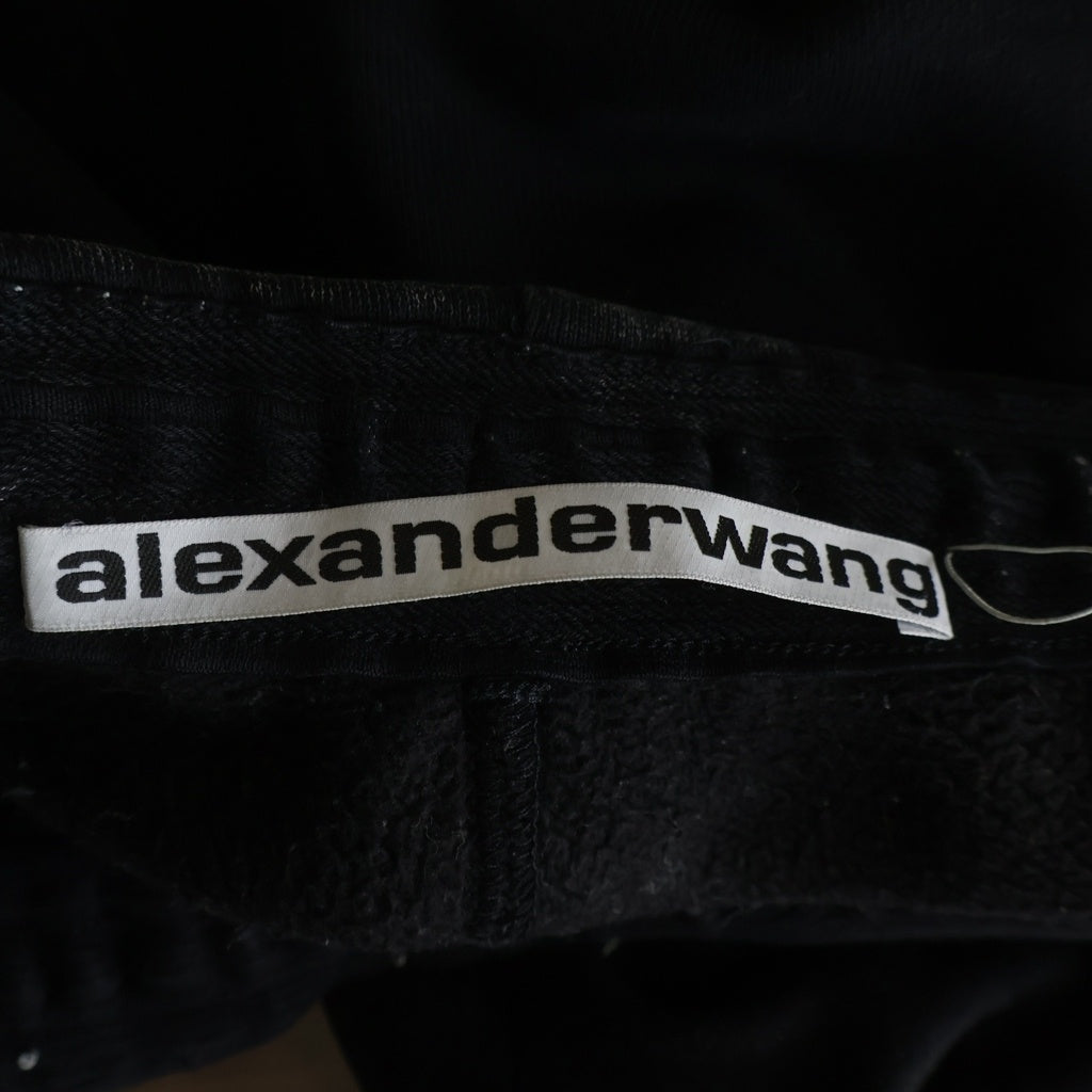 ALEXANDER WANG(アレキサンダーワン) ACID WASH SWEAT PANTS アシッドウォッシュスウェットパンツ ロゴプリントウォッシュ加工スウェットパンツ UCC3224049