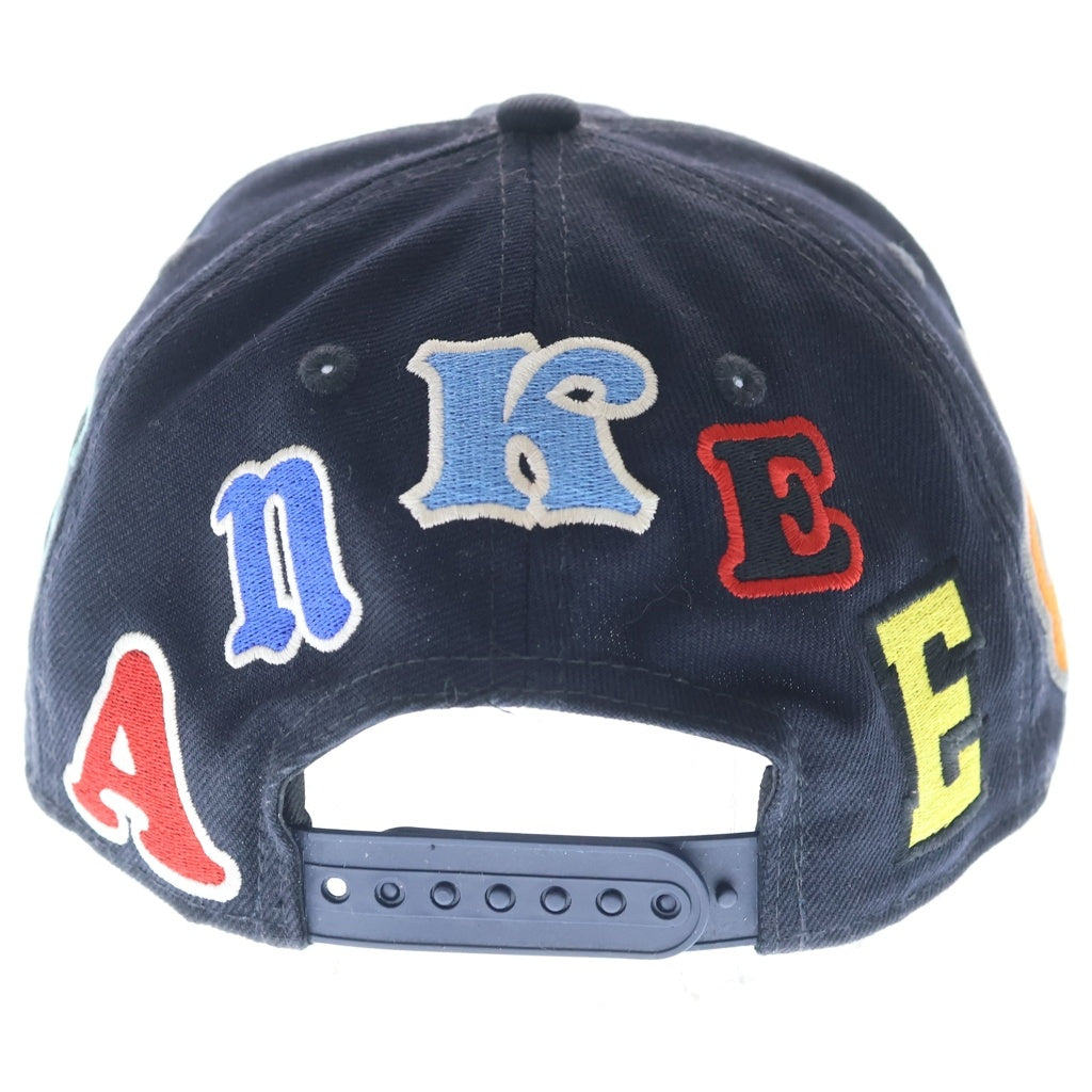 NEW ERA(ニューエラ) 25SS ×ニューエラ スナップバック ニューヨーク ヤンキース ベースボールキャップ 帽子 ブラック SM-HR8-0000-C50