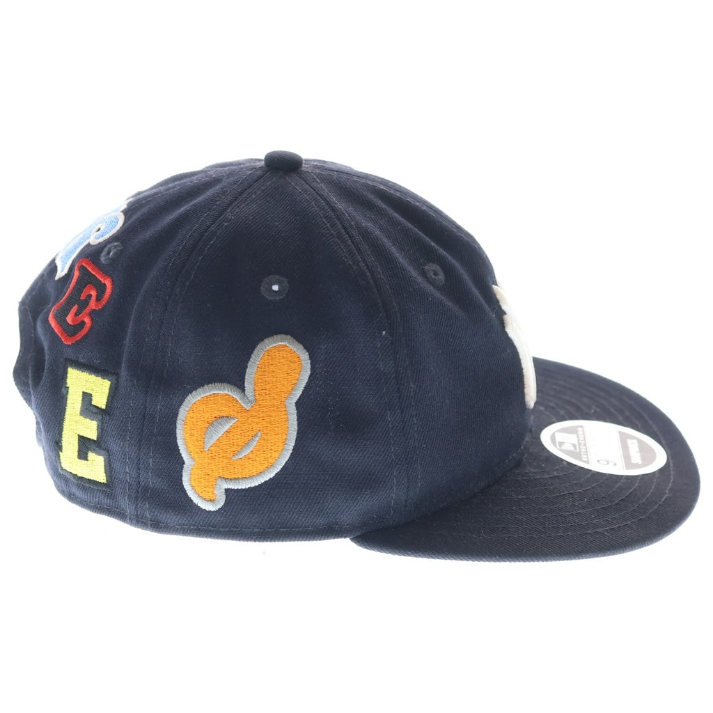 NEW ERA(ニューエラ) 25SS ×ニューエラ スナップバック ニューヨーク ヤンキース ベースボールキャップ 帽子 ブラック SM-HR8-0000-C50