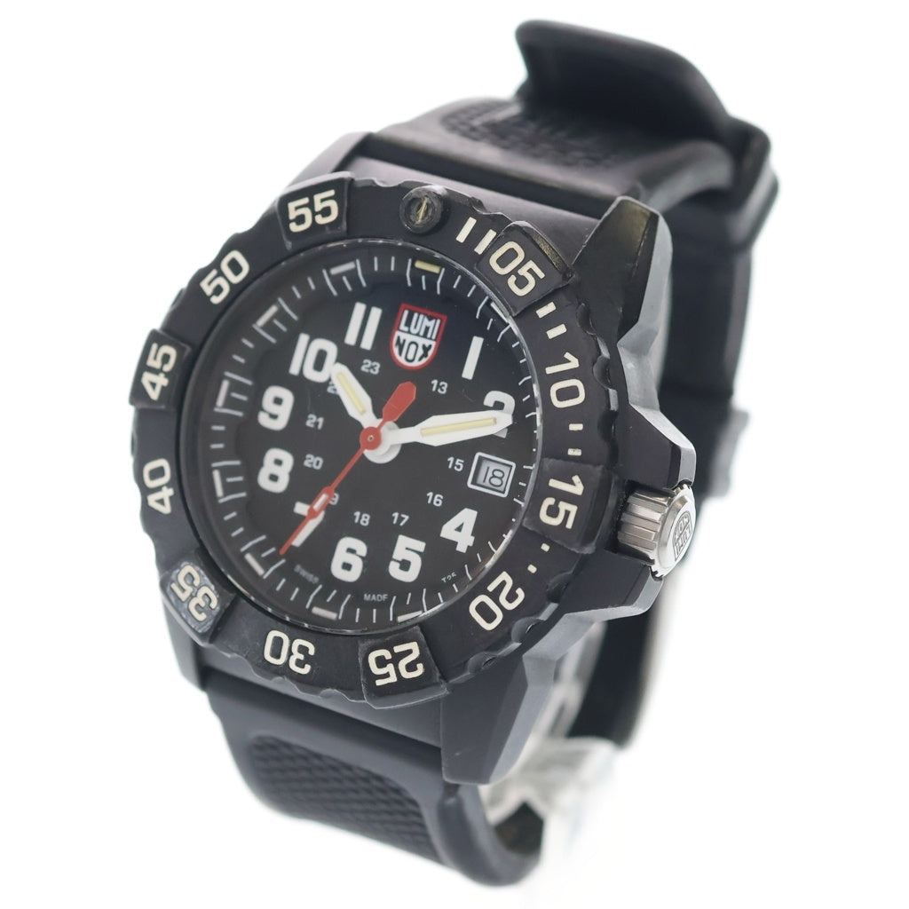 LUMINOX(ルミノックス) NAVY SEALS 3500 腕時計 ゴムバンド 自動巻き ブラック