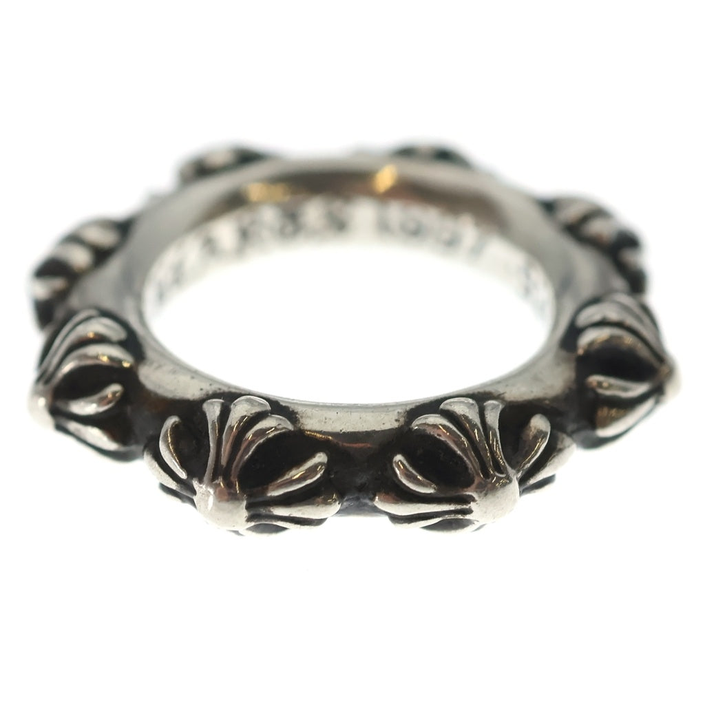 CHROME HEARTS(クロムハーツ) CROSS BAND クロスバンド リング シルバー BCA342