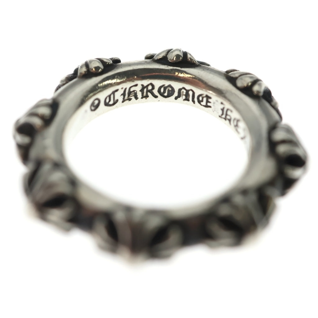 CHROME HEARTS(クロムハーツ) CROSS BAND クロスバンド リング シルバー BCA342