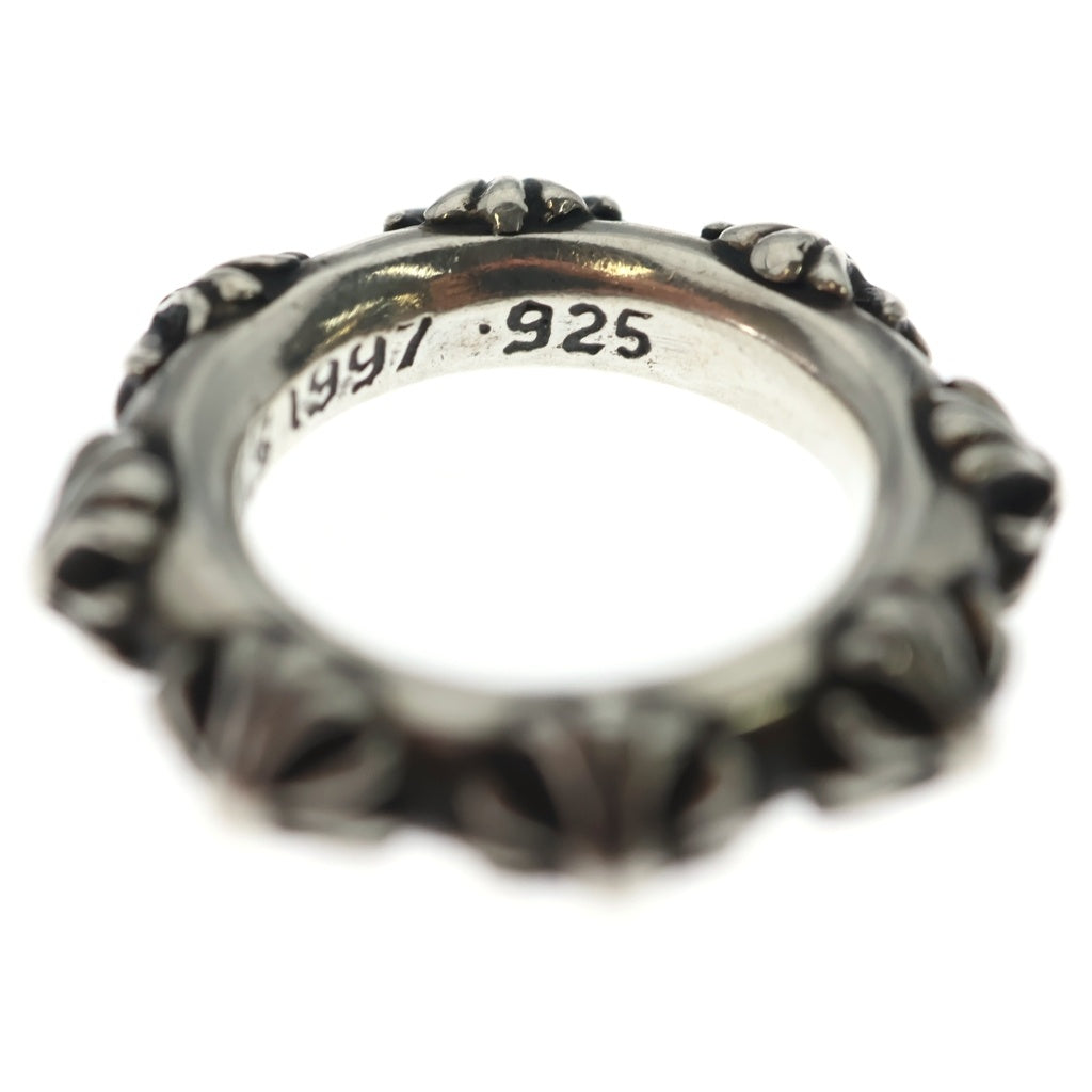 CHROME HEARTS(クロムハーツ) CROSS BAND クロスバンド リング シルバー BCA342