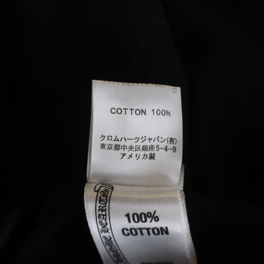 CHROME HEARTS(クロムハーツ) OLD オールド BSフレア Tバープリント半袖Tシャツカットソー ブラック