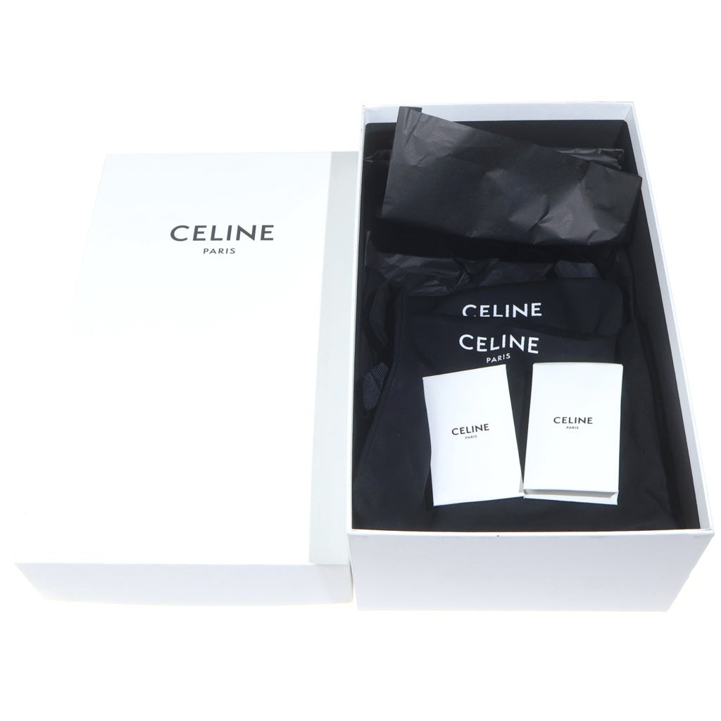 CELINE(セリーヌ) ジョガーレースアップ スエードローカットスニーカー ブルー RM2555