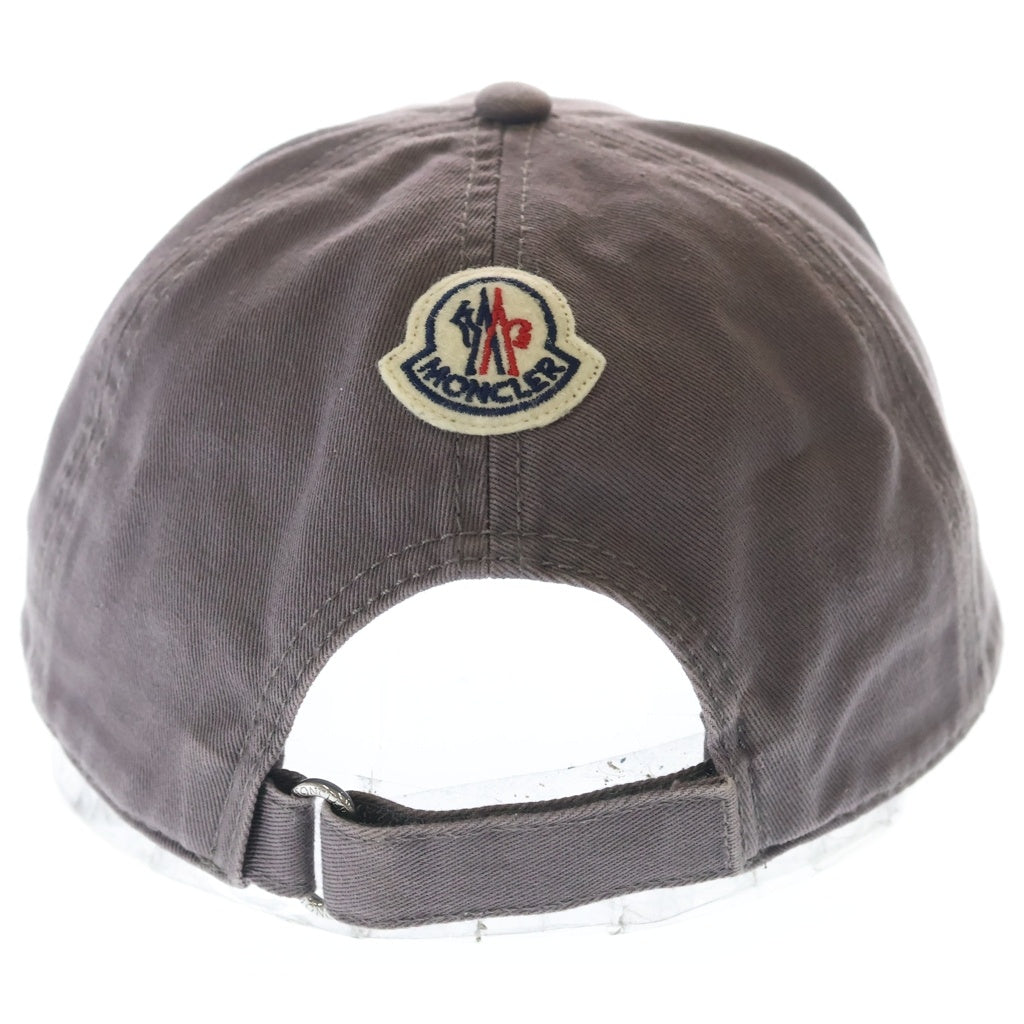 MONCLER(モンクレール) Mロゴ ベースボールキャップ グレー J20913B0001 04863