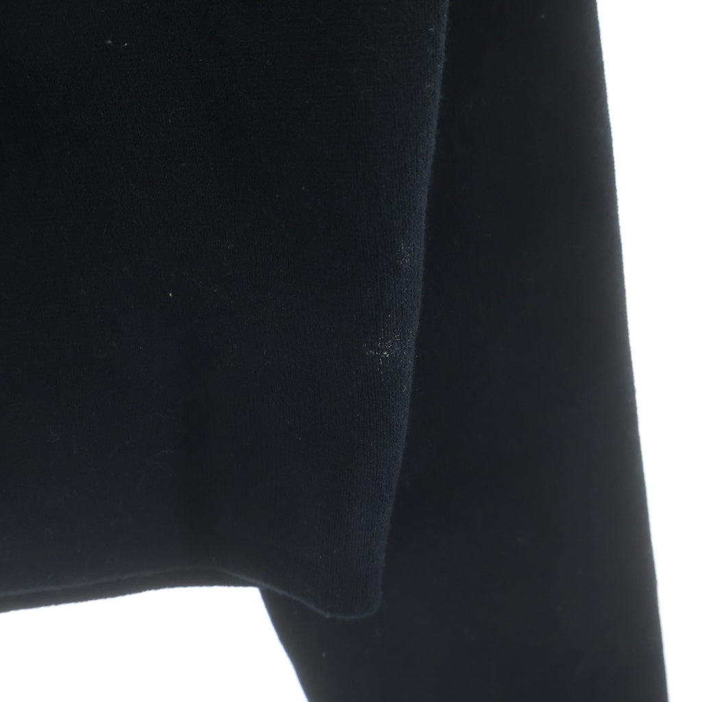 ALEXANDER WANG(アレキサンダーワン) Cropped Knit Cardigan クロップド ロゴ ニット カーディガン ブラック レディース 4KC3223017