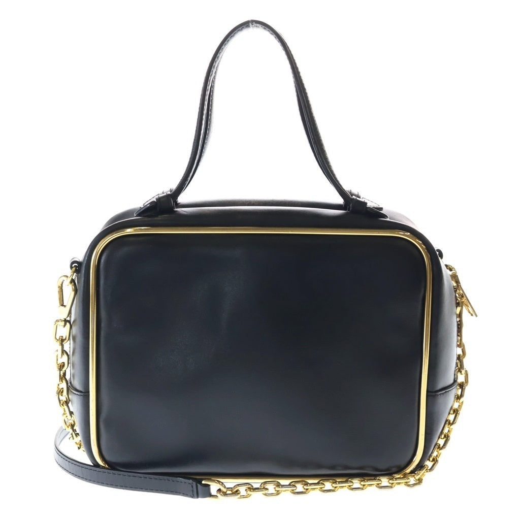 ALEXANDER WANG(アレキサンダーワン) レザー チェーン ショルダー 2WAY バッグ ハンドバッグ ブラック レディース