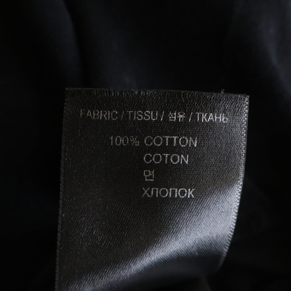 VETEMENTS(ヴェトモン) 22SS Vital Existence プリント半袖Tシャツ ブラック