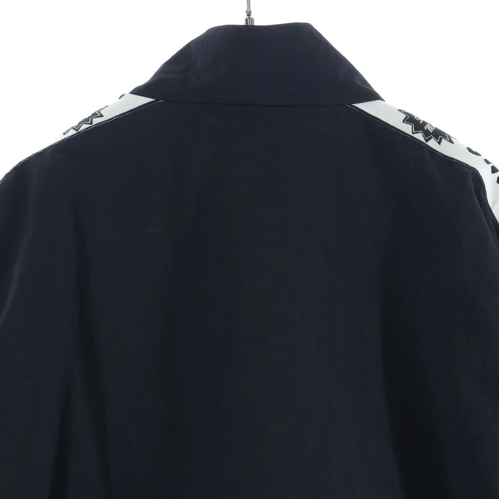 SAINT MICHAEL(セントマイケル) 24SS TRACK SIDE TAPE JACKET SM-YS8-0000-064 サイドテープ トラックジャケット ナイロンジャケット ブラック