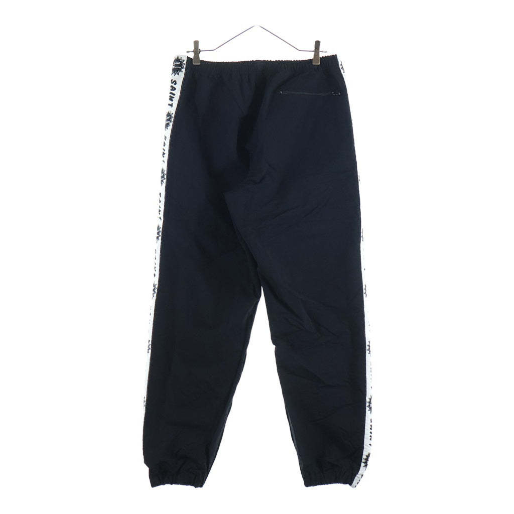 SAINT MICHAEL(セントマイケル) 24SS SIDE TAPE TRACK PANT サイドテープトラックパンツ ブラック SM-YS8-0000-066