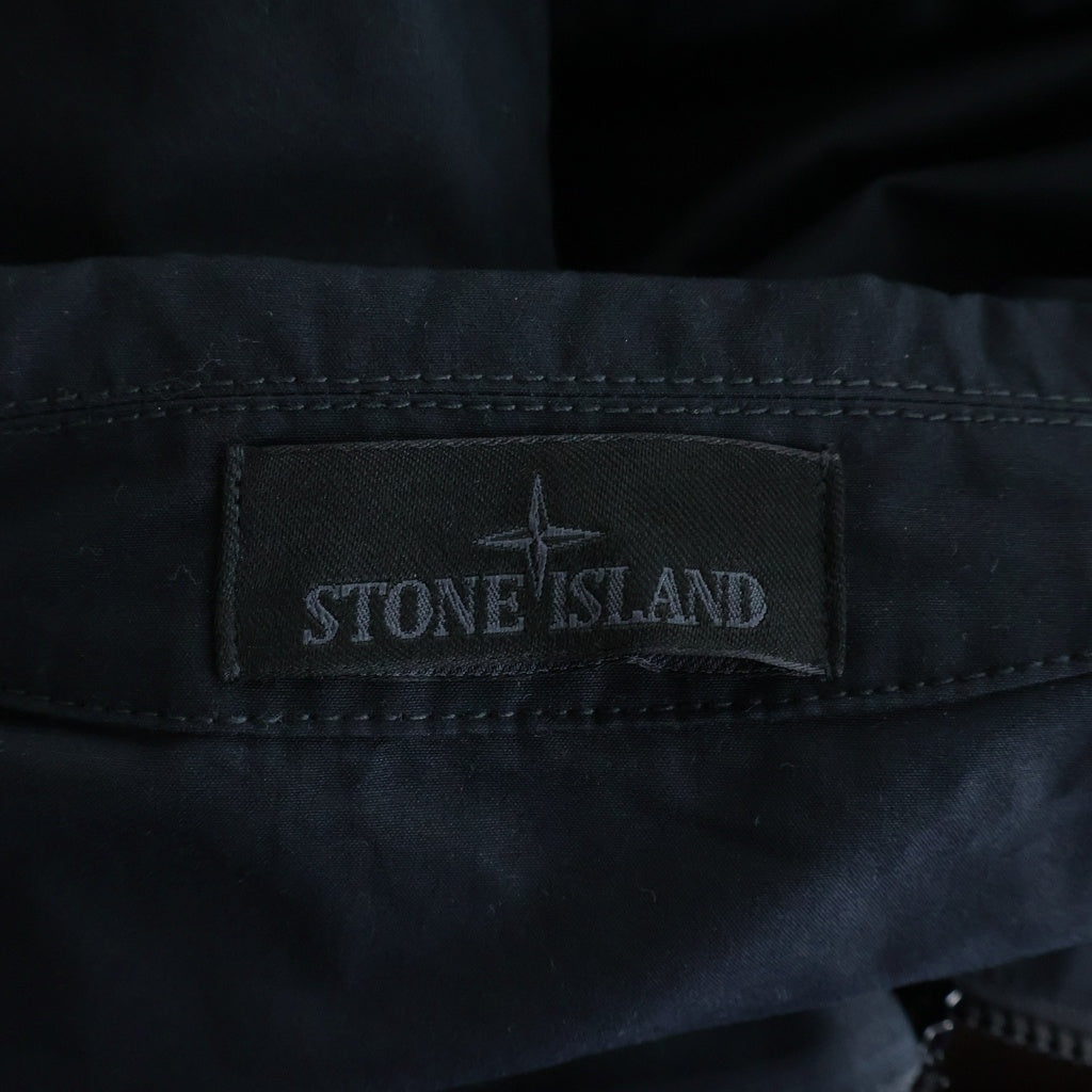 STONE ISLAND(ストーンアイランド) GHOST PIECE OVERSIZED SHIRT ゴーストピース オーバーサイズシャツ ブラック 8115107F