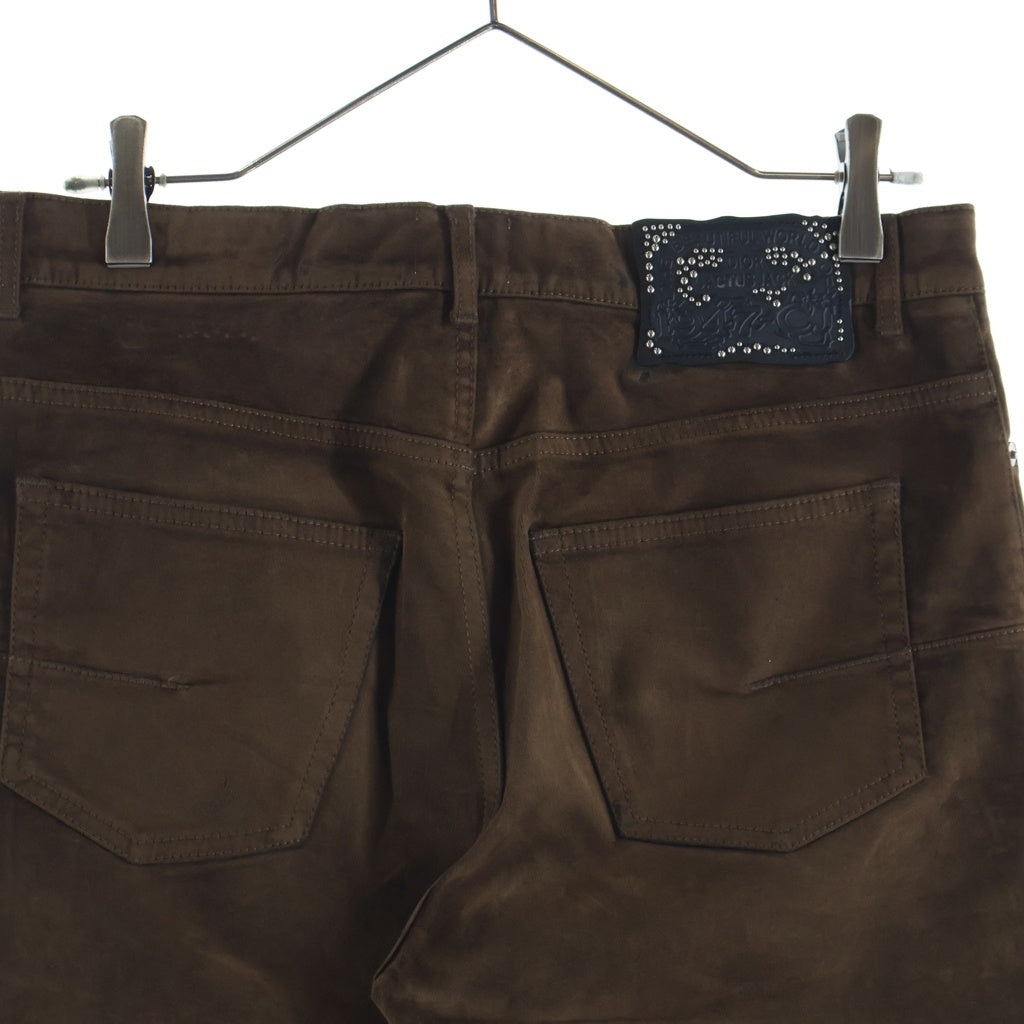 DIOR(ディオール) 22AW ×CACTUS JACK Slimfit Jeans カクタスジャック スリムフィットパンツ ブラウン 193D011EY509