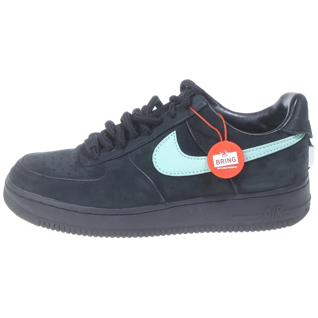 NIKE(ナイキ) ×TIFFANY&CO AIR FORCE 1 LOW 1837 BLACK DZ1382-001 ティファニー エアフォース1 ローカットスニーカー シューズ ブルー/ブラック US7.5/25.5cm
