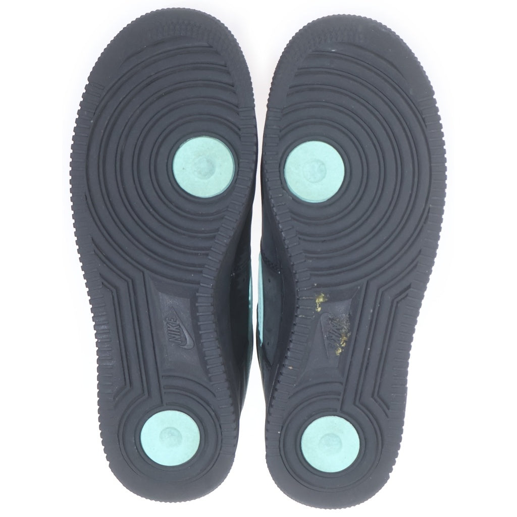 NIKE(ナイキ) ×TIFFANY&CO AIR FORCE 1 LOW 1837 BLACK DZ1382-001 ティファニー エアフォース1 ローカットスニーカー シューズ ブルー/ブラック US7.5/25.5cm