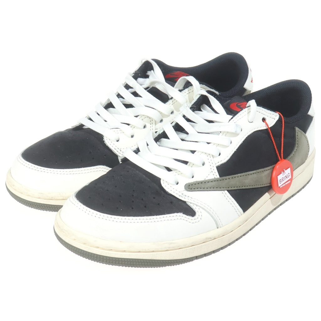 NIKE(ナイキ) ×TRAVIS SCOTT WMNS AIR JORDAN 1 LOW OG トラヴィススコット ウィメンズ エアジョーダン1 ローカットスニーカー マルチ US8.5/25.5cm DZ4137-106 レディース