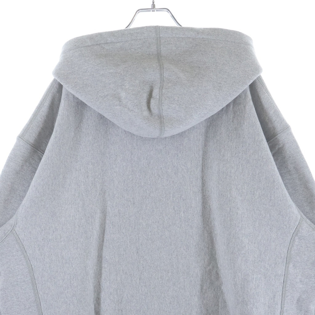 SUPREME(シュプリーム) 21SS ×KAWS Chalk Logo Hooded Sweatshirt カウズ チョーク ロゴ プルオーバースウェットパーカー フーディー グレー