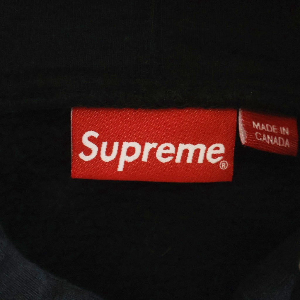 SUPREME(シュプリーム) 21AW ×THRASHER Multi Logo Hooded Sweatshirt スラッシャー マルチロゴ ジップアップパーカー ブラック