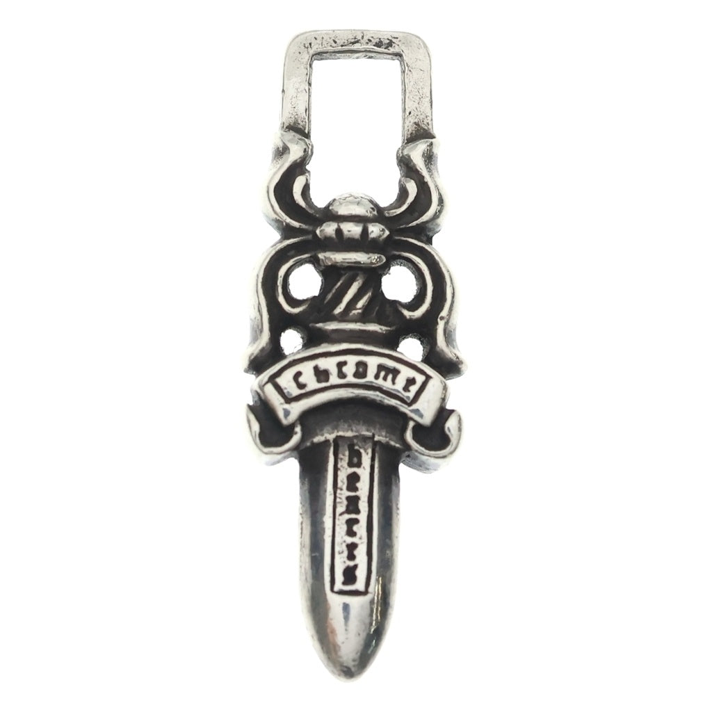 CHROME HEARTS(クロムハーツ) #5 DAGGER ZIP1 ダガージップ シルバーネックレストップ シルバー