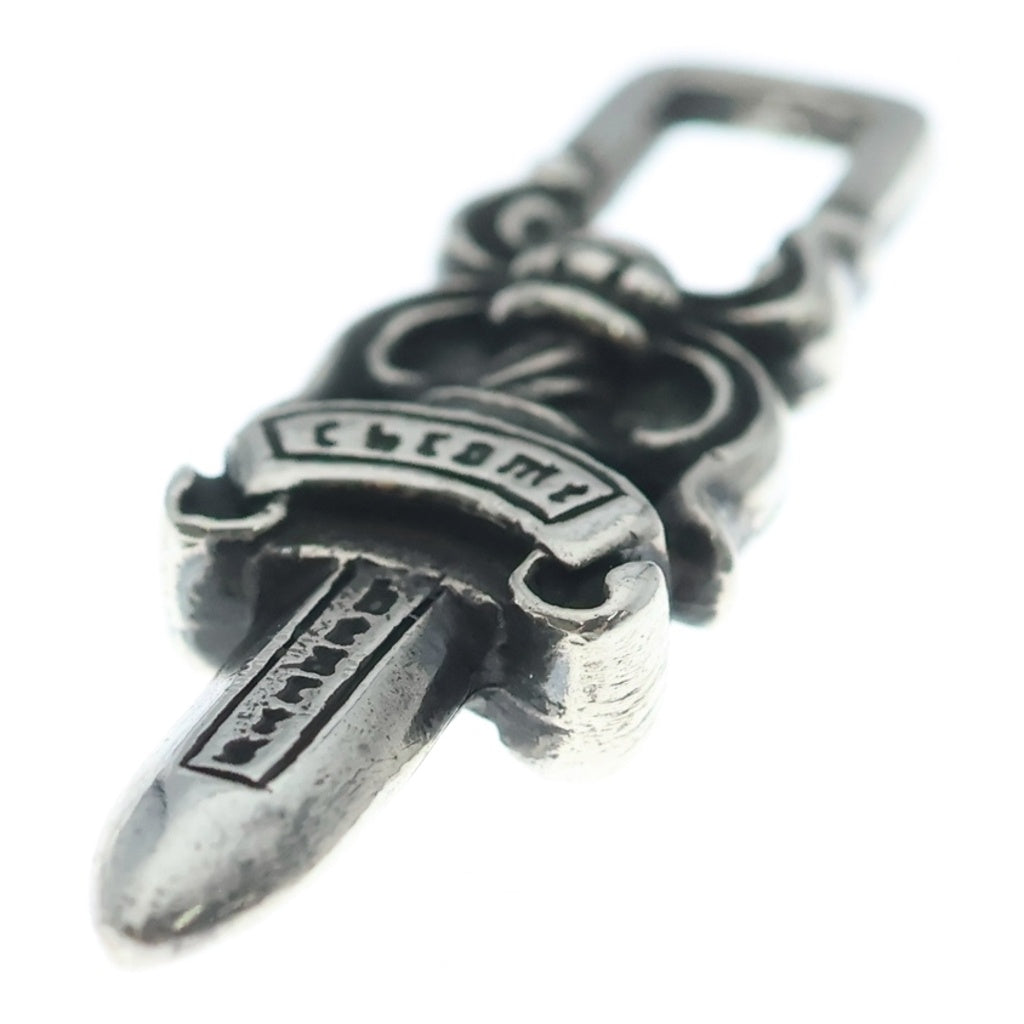 CHROME HEARTS(クロムハーツ) #5 DAGGER ZIP1 ダガージップ シルバーネックレストップ シルバー