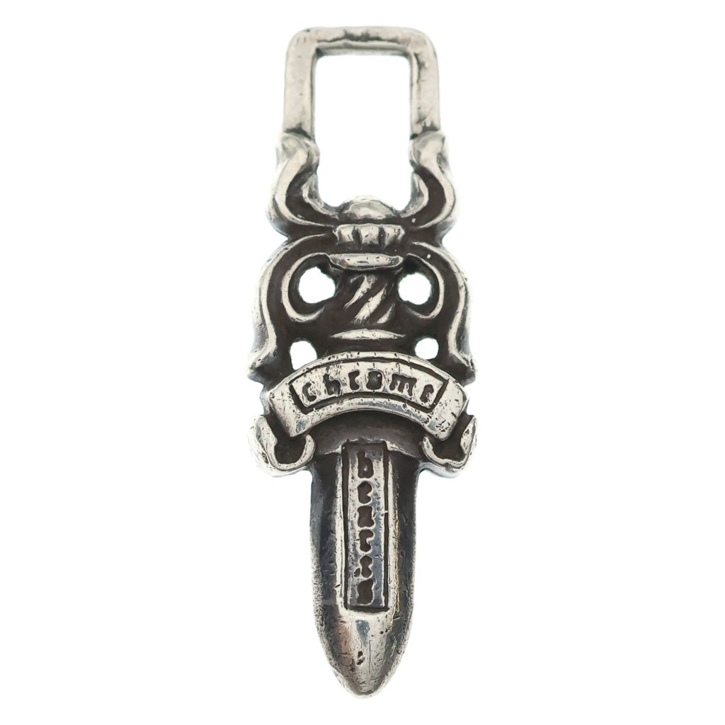 CHROME HEARTS(クロムハーツ) #5 DAGGER ZIP1 ダガージップ シルバーネックレストップ シルバー