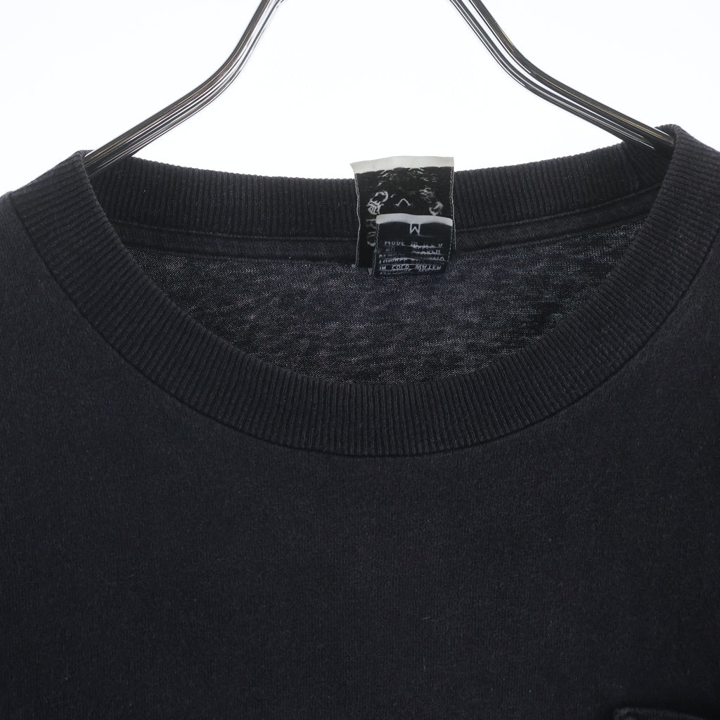 CHROME HEARTS(クロムハーツ) OLD L/S オールド 袖英字バックスクロールラベルプリント 長袖Tシャツカットソー