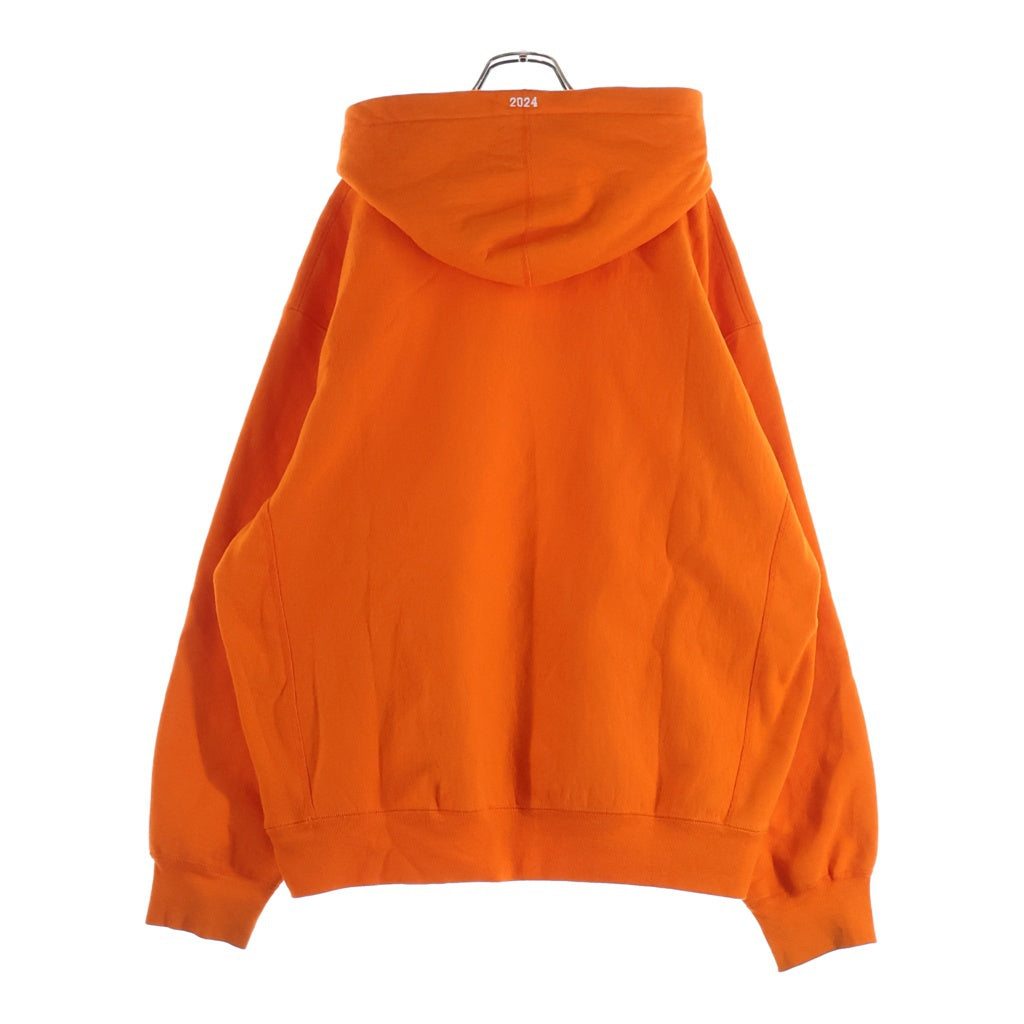 SUPREME(シュプリーム) 24AW Box Logo Hooded Sweatshirt Dark Orange ボックスロゴ プルオーバーパーカー オレンジ