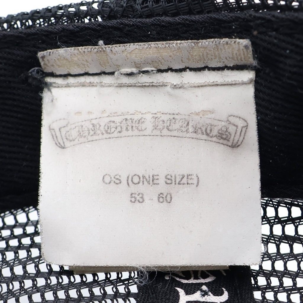 CHROME HEARTS(クロムハーツ) TRUCKER CAP トラッカー メッシュキャップ ブラック
