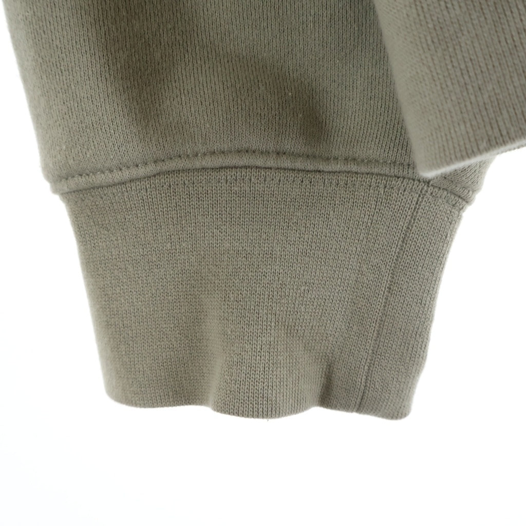 FEAR OF GOD ESSENTIALS(フィアオブゴッド エッセンシャルズ) HOODIE ラバーロゴ プルオーバースウェットパーカー フーディー ベージュ