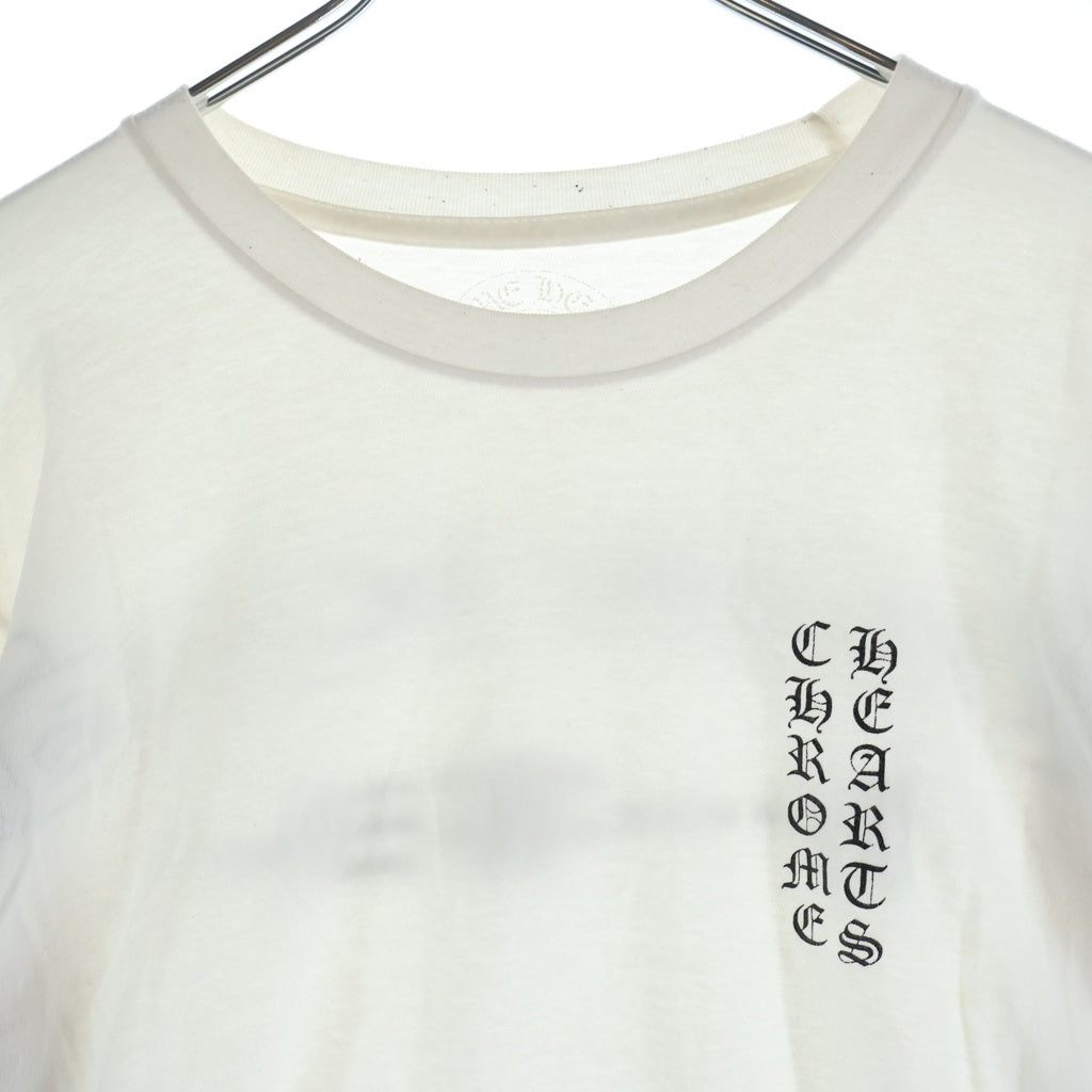 CHROME HEARTS(クロムハーツ) CH L S 1 バックスクロールラベル トーキョープリント長袖Tシャツカットソー ホワイト