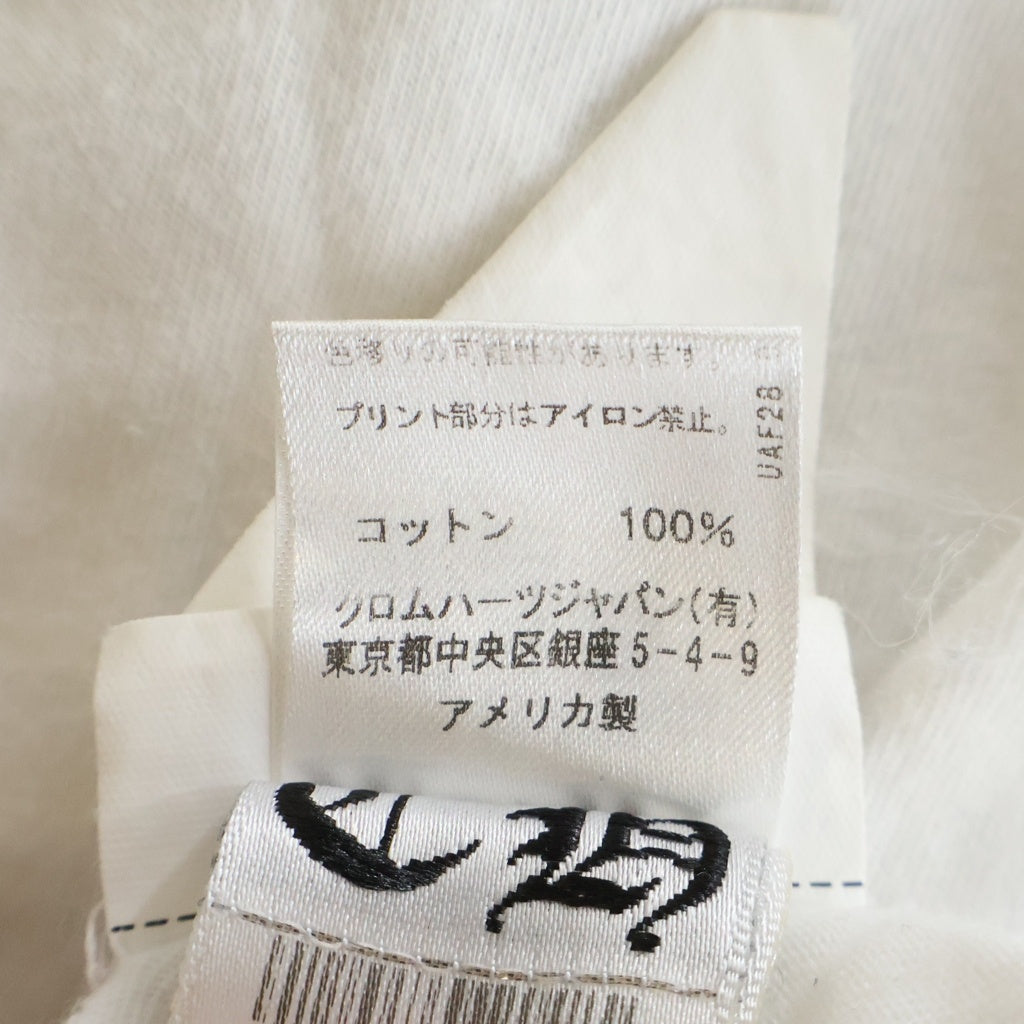 CHROME HEARTS(クロムハーツ) CH L S 1 バックスクロールラベル トーキョープリント長袖Tシャツカットソー ホワイト