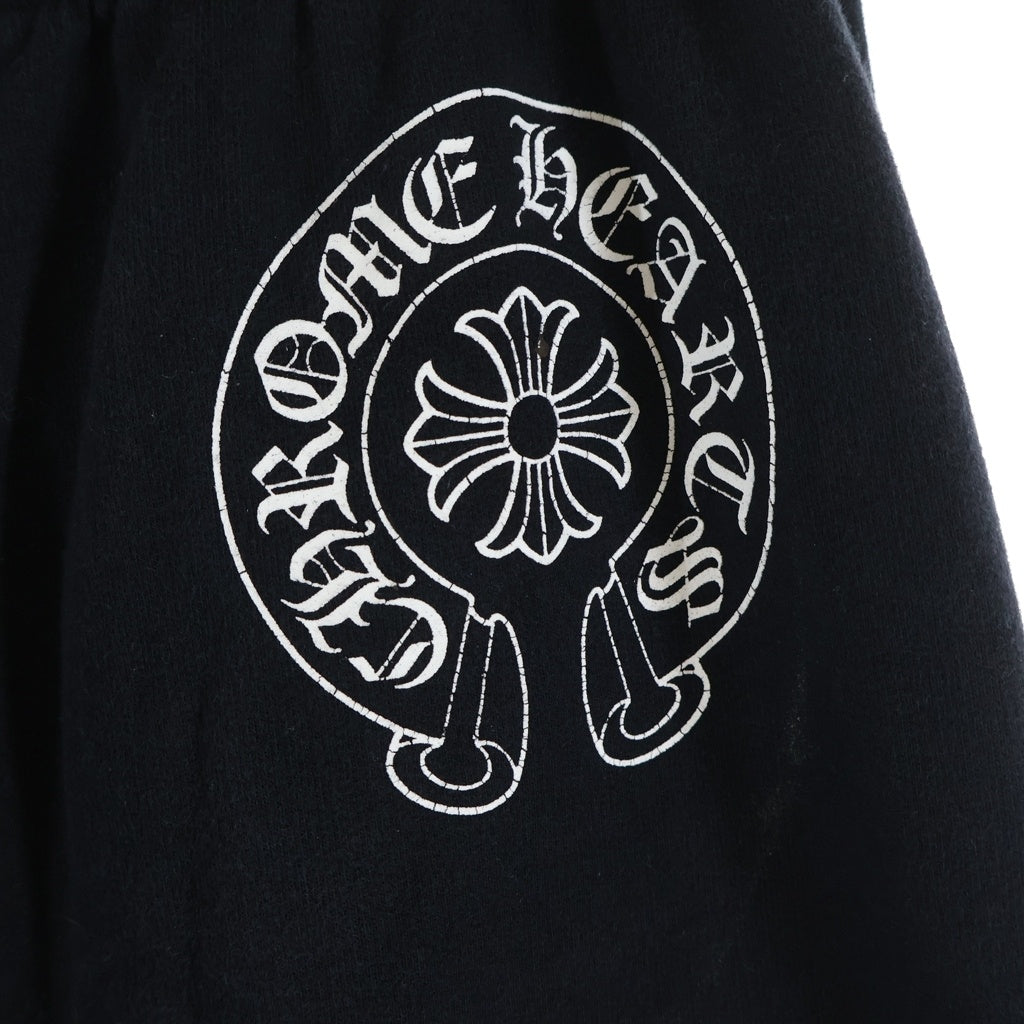 CHROME HEARTS(クロムハーツ) SWEAT PANTS サイドロゴプリントスウェットロングパンツ ブラック