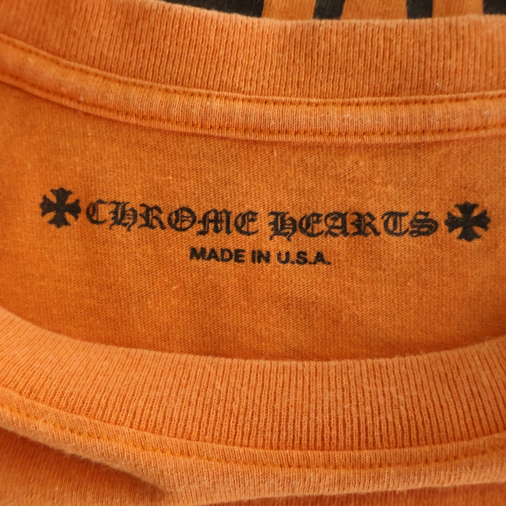 CHROME HEARTS(クロムハーツ) VINE DAGGER S/S TEE ヴァインダガー 半袖Tシャツ カットソー オレンジ