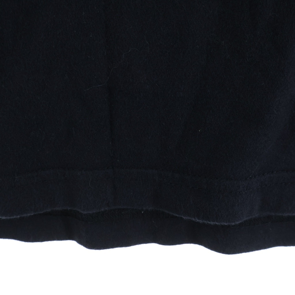 CHROME HEARTS(クロムハーツ) Neon Pink Stripe Logo ストライプロゴ プリント 半袖Tシャツ カットソー ブラック/ピンク