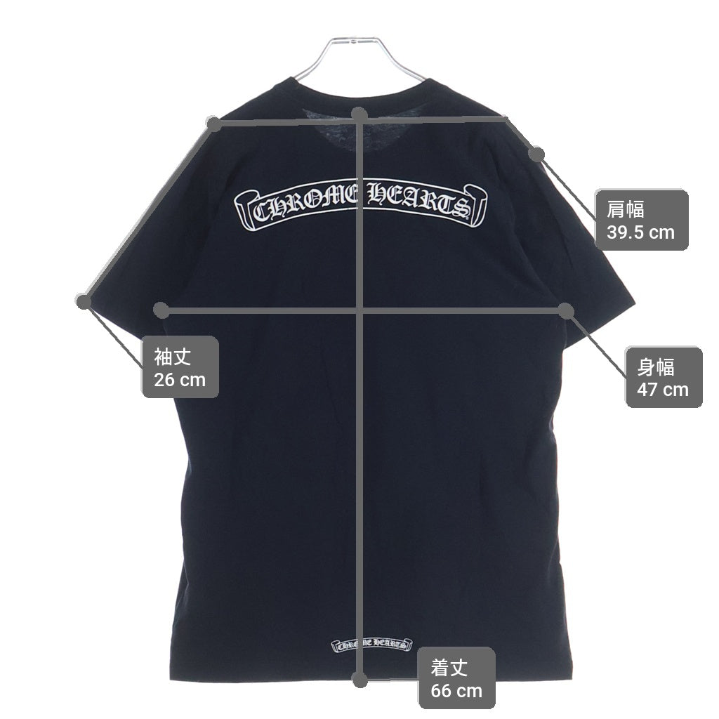 CHROME HEARTS(クロムハーツ) リチャードスタークプリント 東京限定 半袖Tシャツカットソー ブラック