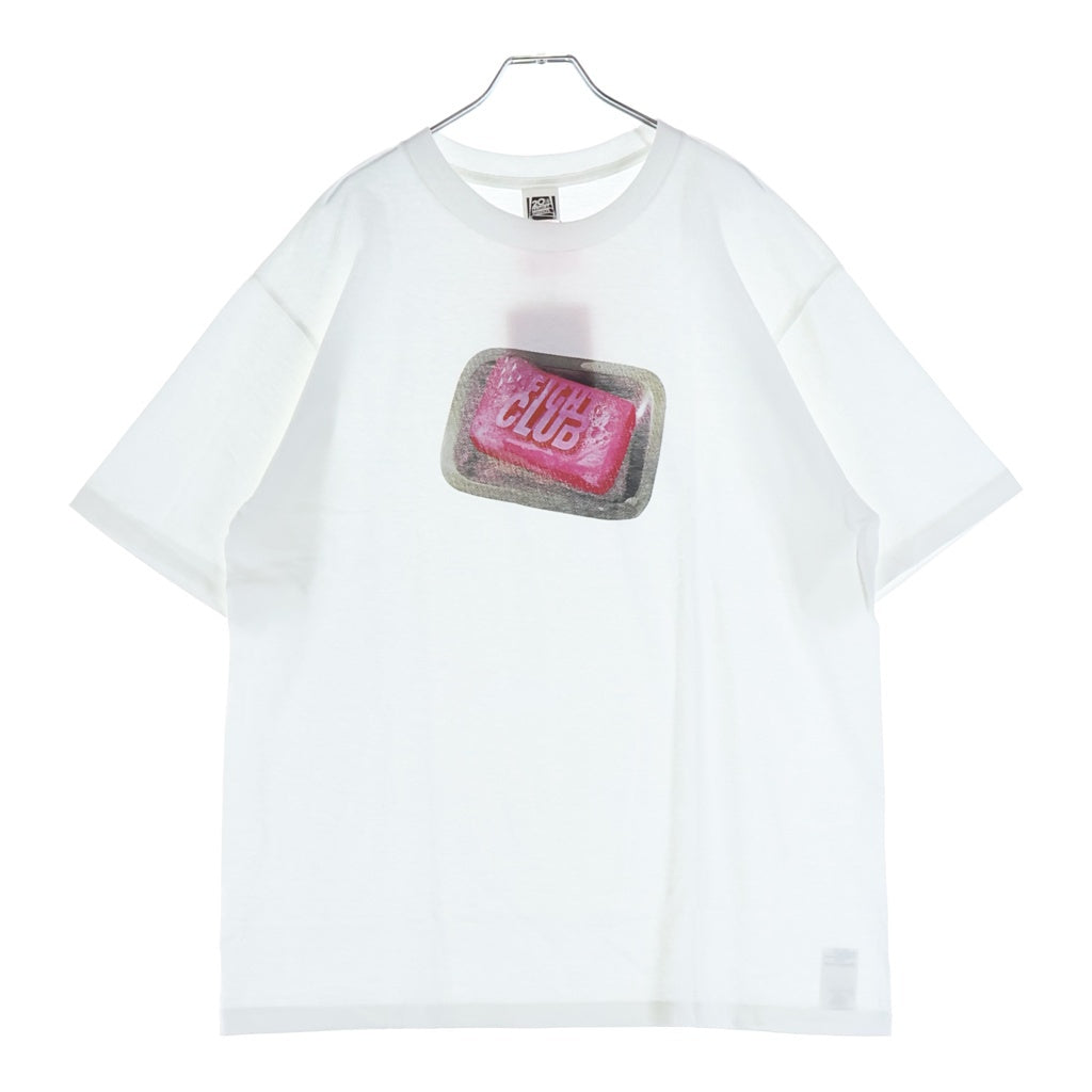GDC(ジーディーシー) ×FIGHT CLUB ファイトクラブ 両面プリント 半袖Tシャツカットソー ホワイト GD0561