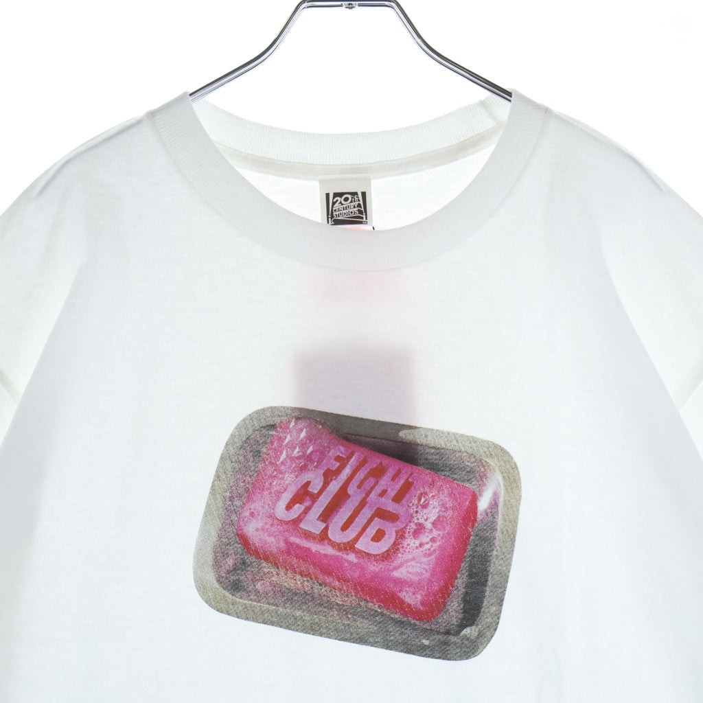 GDC(ジーディーシー) ×FIGHT CLUB ファイトクラブ 両面プリント 半袖Tシャツカットソー ホワイト GD0561