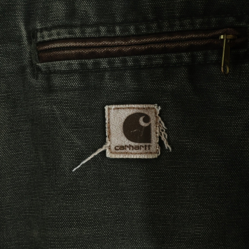 CARHARTT(カーハート) 00s VINTAGE DETROIT JACKET BLANKET ヴィンテージ 裏地ブランケット デトロイトジャケット カーキ