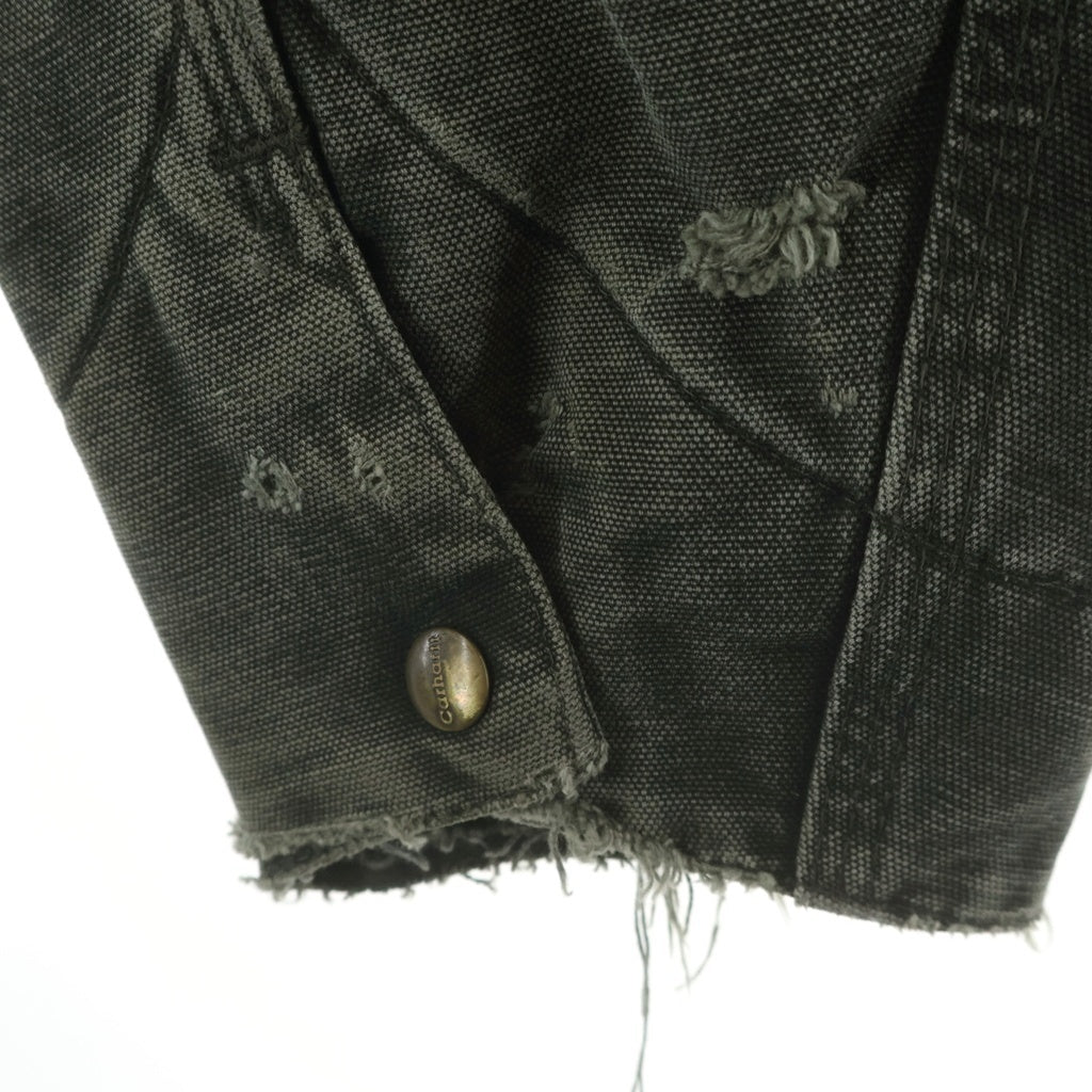 CARHARTT(カーハート) 00s VINTAGE DETROIT JACKET BLANKET ヴィンテージ 裏地ブランケット デトロイトジャケット カーキ