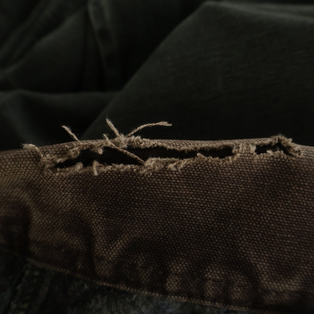 CARHARTT(カーハート) 00s VINTAGE DETROIT JACKET BLANKET ヴィンテージ 裏地ブランケット デトロイトジャケット カーキ