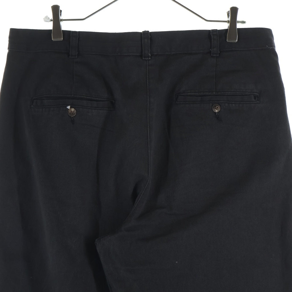 POLO RALPH LAUREN(ポロラルフローレン) 90S 2TUCK CHINO PANTS USA製 2タック コットンチノ パンツ ブラウン