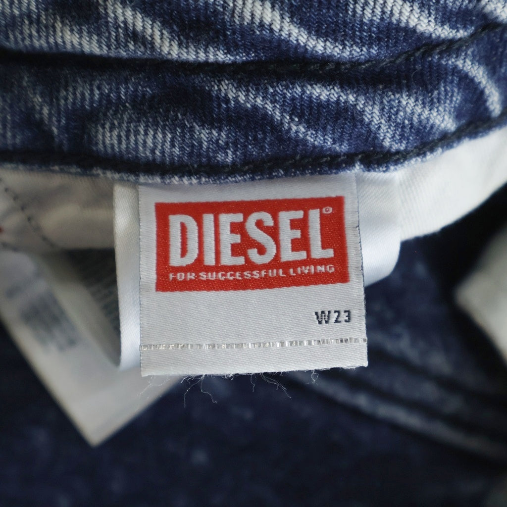 DIESEL(ディーゼル) D-SIRE-CARGO カーゴフレアデニムパンツ インディゴ A09197 レディース