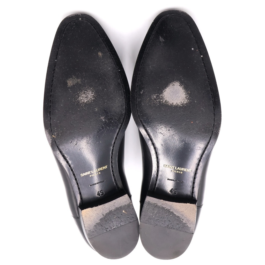 SAINT LAURENT PARIS(サンローランパリ) レザー サイドゴア チェルシー ブーツ ブラック 592438