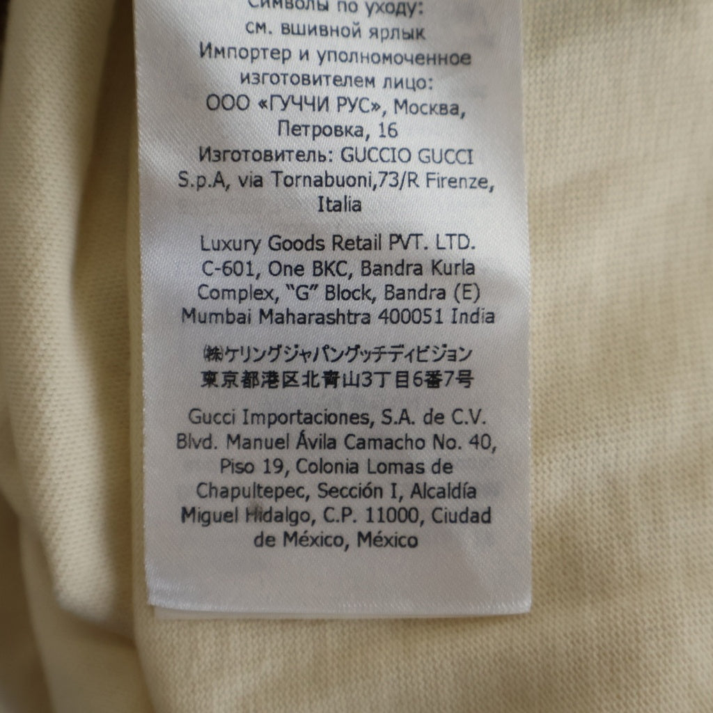 GUCCI(グッチ) GG Logo Cotton Polo Shirt GGロゴ コットン 半袖ポロシャツ ブラウン 682015 XJD1F