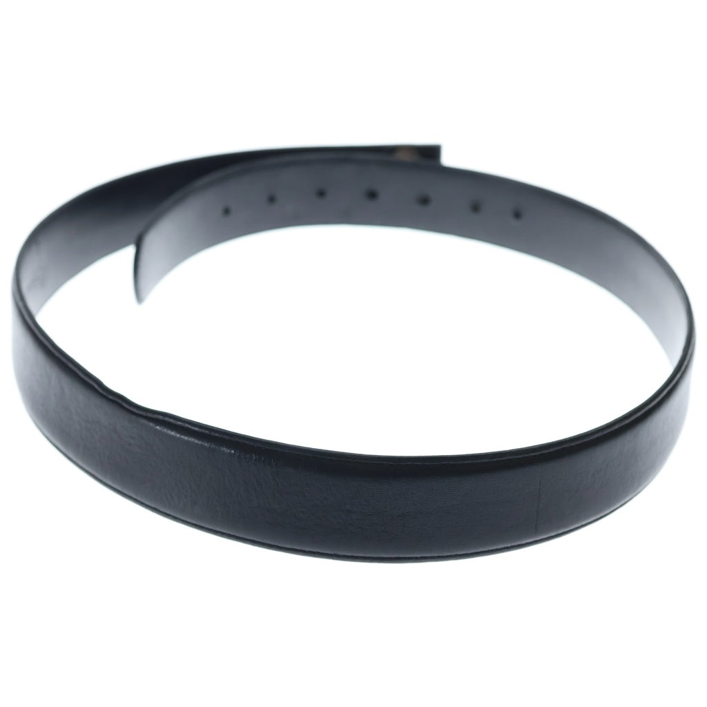 CHROME HEARTS(クロムハーツ) 1.5 STRAP 1.5インチ ホースシューリベッツ レザーベルトストラップ ブラック