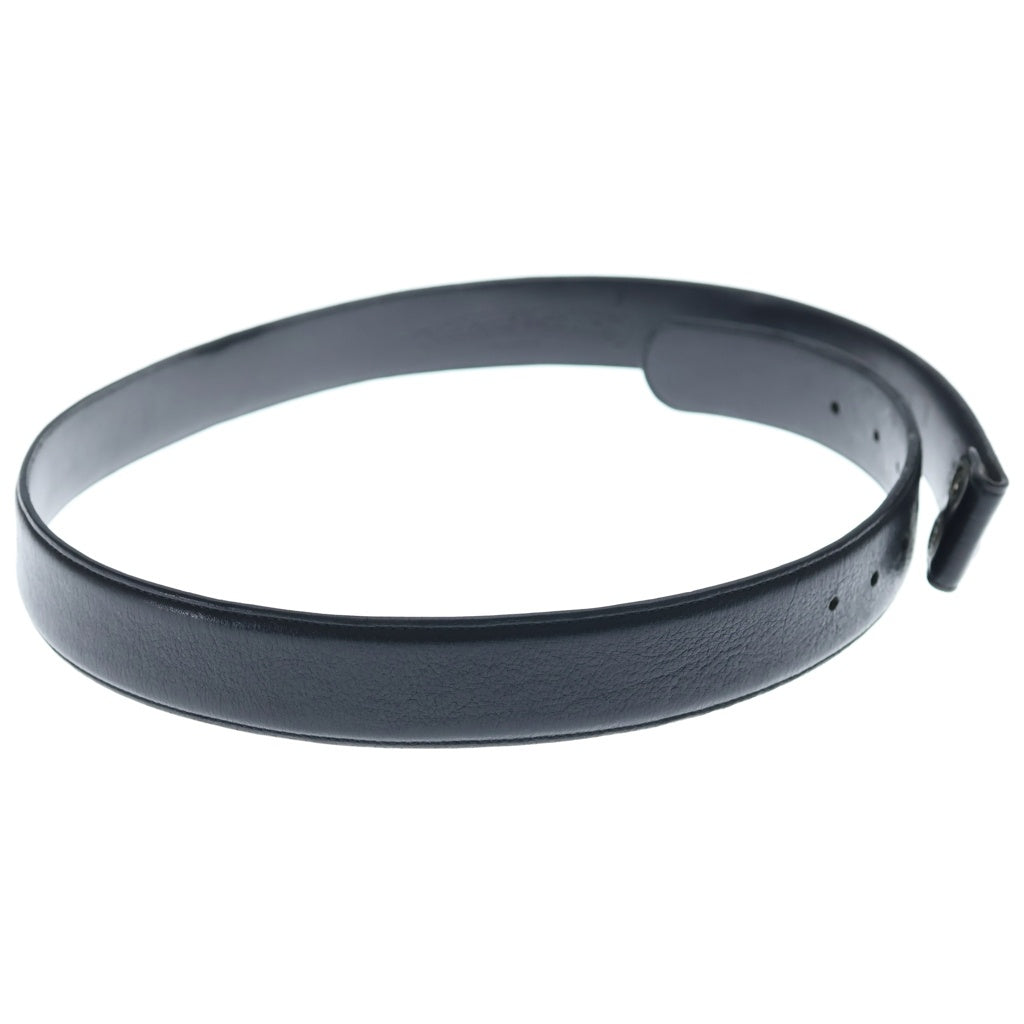 CHROME HEARTS(クロムハーツ) 1.5 STRAP 1.5インチ ホースシューリベッツ レザーベルトストラップ ブラック